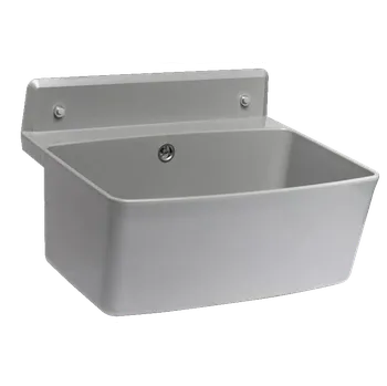 Umyvadlo Technický dřez GRAND 55 cm ŠEDÝ polypropylen + sifon a montážní sada