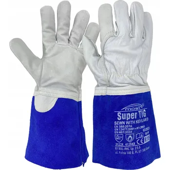 Pracovní rukavice Ochranné rukavice Most SUPER TIG kožené dlouhé, velikost 10 - XL, 2 ks