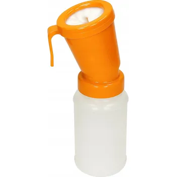 Kelímek na jednorázové nanášení dipu se dvěma dávkovači a štětečkem