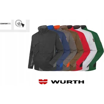 Moto oblečení Bunda Wurth MIKINA PRACOVNÍ WURTH.STARLINE BÍLÁ velikost M