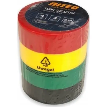 Izolační páska Niteo Izolační pásky 4 ks 18mm 8m izolační páska