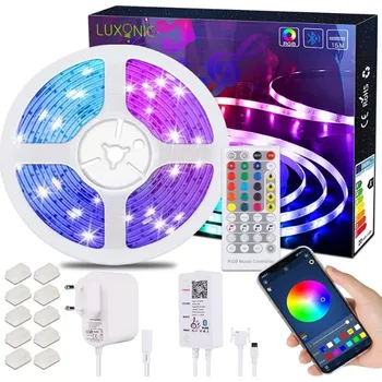 LED páska LED RGB pásek LUXONIC 5M DÁLKOVÝ OVLADAČ WI-FI ALEXA