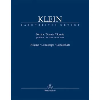 Sonáta pro klavír a Krajina, melodram - Klein Gideon
