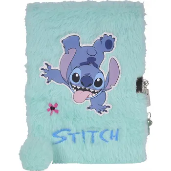 Zápisník Zápisník A5 Paso Lilo & Stitch zelený se zámkem