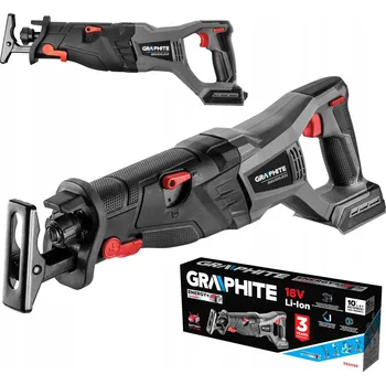 Pila ocaska GRAPHITE 58G096 Akumulátorová šavlová pila bezuhlíková Energy+ 18V