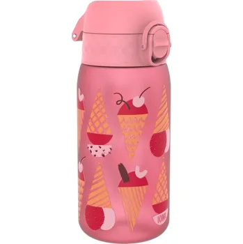 ION8 - lahev na pití, láhev pro děti, 350 ml - Ice Cream - růžová zmrzlina