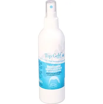 Péče o nohy TOP GOLD Deodor. antimikrob.sprej obuv+nohy 150g
