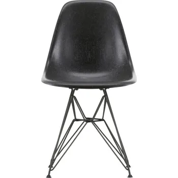 Jídelní židle Vitra Židle Eames Fiberglass DSR, elephant hide grey/black