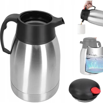 Termoska Termoska vakuová lahev na pití termická ocelová na nápoje turistická 1500 ml