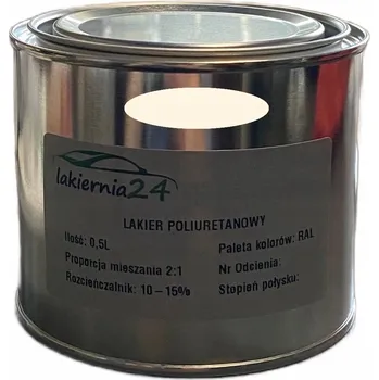 barva na kov Barva Polyuretanová průmyslová barva, polyuretanový lak matný 0,5l 2:1 RAL 1013