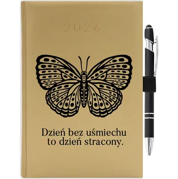 Kalendář Knižní kalendář 2026 A5 zlatý