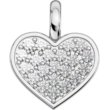 Přívěsek Tereza White - přívěsek z bílého zlata se zirkony