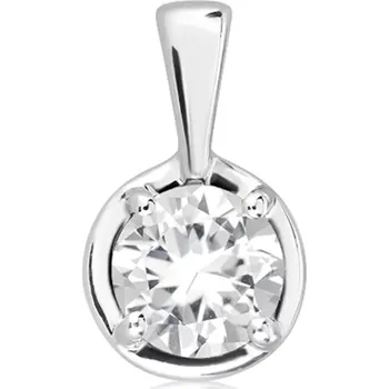 Přívěsek Hermes S White Topaz - stříbrný přívěsek s bílým topazem