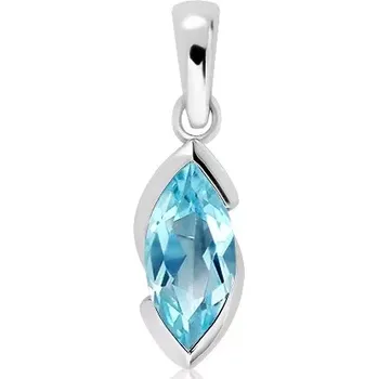 Přívěsek Jovan S Blue Topaz - stříbrný přívěsek s modrým topazem