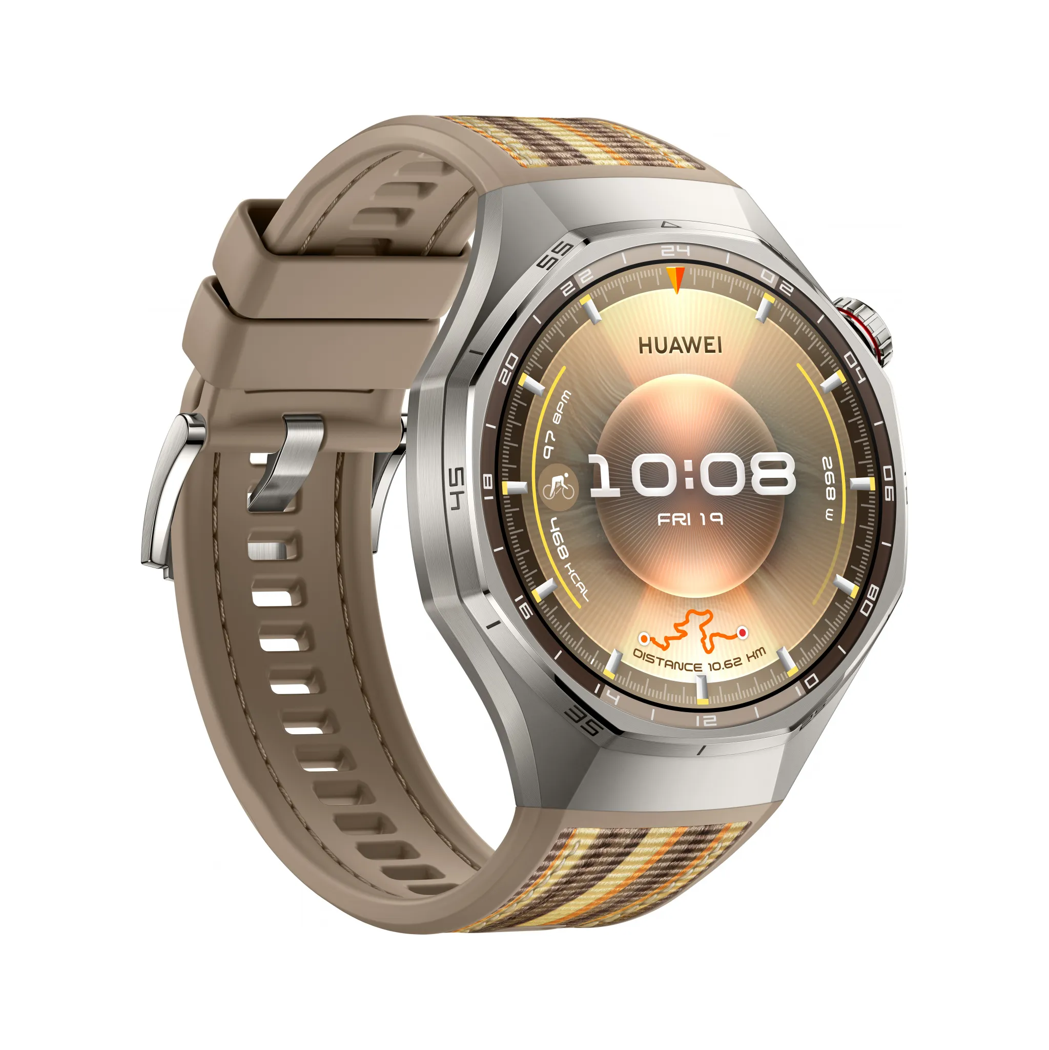Fotografie 2 - Chytré hodinky HUAWEI Watch GT 6 Pro hnědé