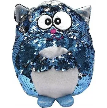 plyšák Plyšová hračka flitrová Stnux Kočka 20 cm