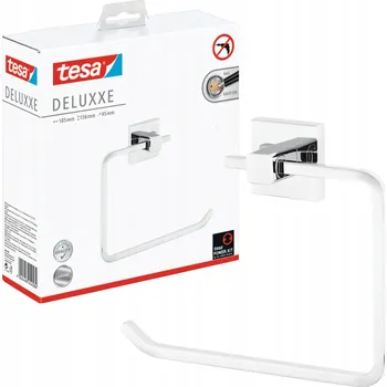 Věšák Věšák s otočným ramenem na lepidlo Tesa, stříbrný, šedý