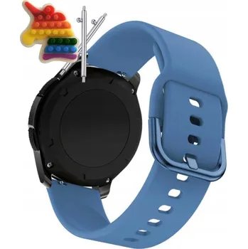 Pouzdro na mobilní telefon Řemínek Řemínek pro Rubicon RNCF30, Silikonový Modrý Smyčka, nastavitelný