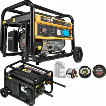 Elektrocentrála Jednofázová přenosná elektrocentrála Higher 4200 W benzínová