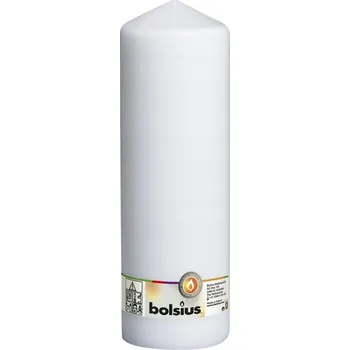 Svíčka Tradiční parafínová svíčka bez vůně Bolsius 1 ks
