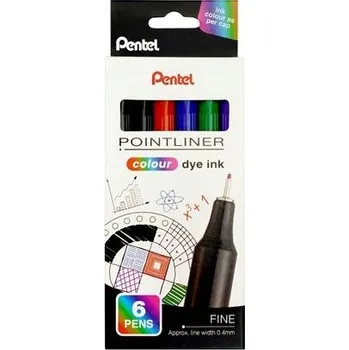 Popisovače Pentel 6 ks