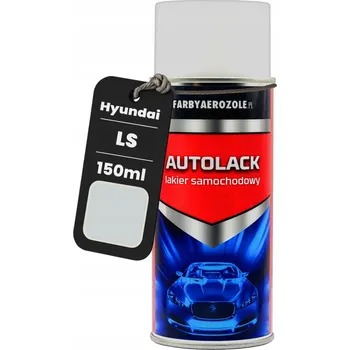 Barva ve spreji PŘIPRAVENÝ SPREJ 150 Ml Akrylový Lak na HYUNDAI LS Smart Silver Met. Stříbrná Metalíza
