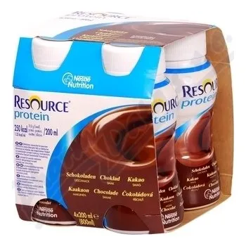 Speciální výživa Resource Protein Čokoládový por.sol.4x200ml