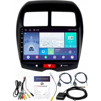 Autorádio AUTORÁDIO GPS ANDROID BT MITSUBISHI ASX 2010-2016 CARPLAY WIFI USB 4GB 64GB SIM