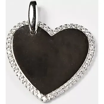 Přívěsek Avalina Silver - stříbrný přívěsek se zirkony