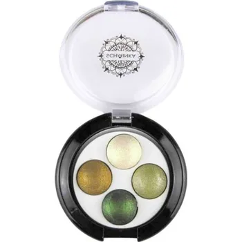 Oční stíny Schminka Paletka očních stínů Quattro Green Lizard 4,8 g