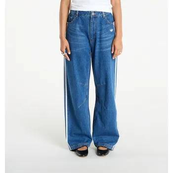 Dámské džíny Džíny adidas Originals Baggy GFX Denim Dark Blue/ Grey Two 29/32