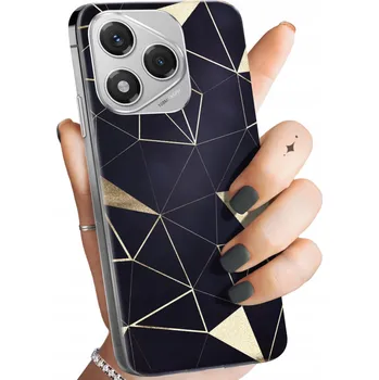 Pouzdro na mobilní telefon Hello Case pro Honor 400 Lite zlatý Zadní Kryt