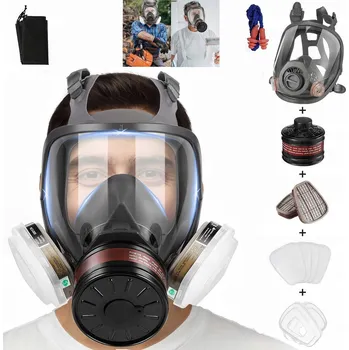 Kapota Plynová maska Zosudull 6800 FFP3 pětivrstvá s filtry