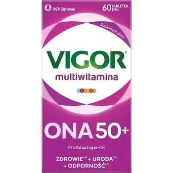 VIGOR Multivitamin ONA 50+ - Vitamíny a minerály pro ženy nad 50 let, 60 tablet