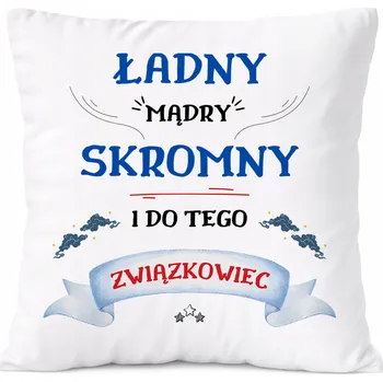 Polštář Dárek Polštář pro dekoraci s potiskem bílý PoliDraw