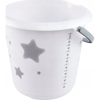 kbelík Kulatá kulatý Keeeper 10 l (dm³) l bílá