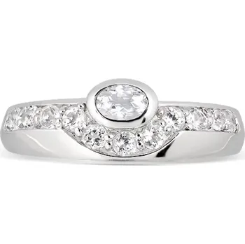 Prsten Balbina S White Topaz - prsten ze stříbra s bílým topazem