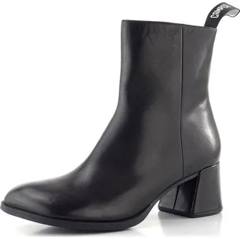 Dámské kozačky Camper elegantní kotník na podpatku Kora black K400798-001 - 39 | P697776
