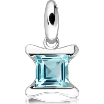 Přívěsek Alesia S Blue Topaz - stříbrný přívěsek s modrým topazem
