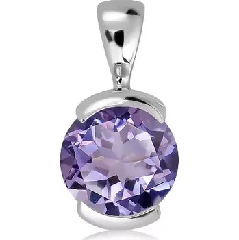 Přívěsek Ilko S Amethyst - stříbrný přívěsek s ametystem