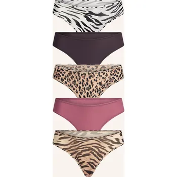 Kalhotky Skims Dámské Kalhotky String, 5 Kusů V Balení, phoenix animal...
