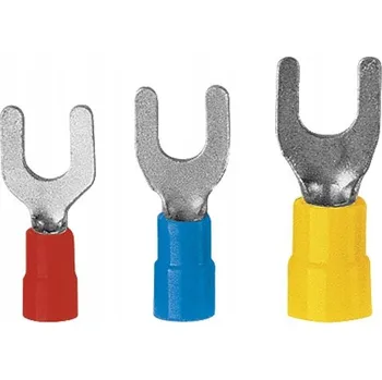 Kabelové oko Izolovaná vidlicová kabelová koncovka KNE 3,5-2,5