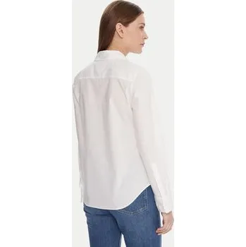 Pánské oblečení Tommy Hilfiger Košile WW0WW47169 Bílá Regular Fit 40