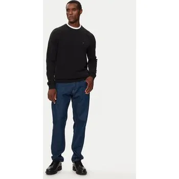 Pánský svetr Tommy Hilfiger Svetr Essential MW0MW36347 Černá Regular Fit L
