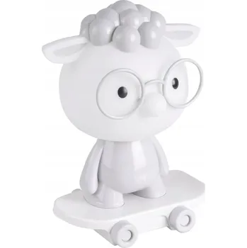 Lampička Noční lampa Polux šedá