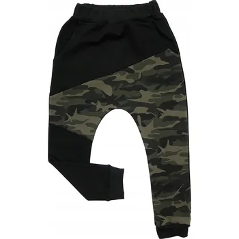 CHLAPECKÉ tepláky baggy MASKÁČOVÝ GAMET 134