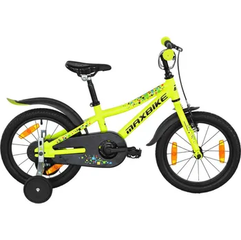 Dětské kolo Maxbike dětské kolo 16 2023 (žlutá)