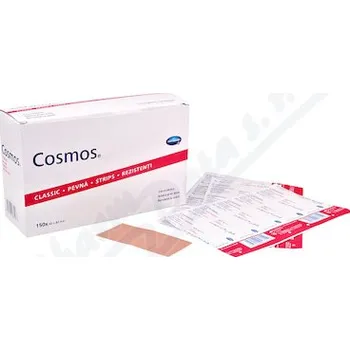 Náplast COSMOS náplasti Pevná strips 80x40mm 50x3ks