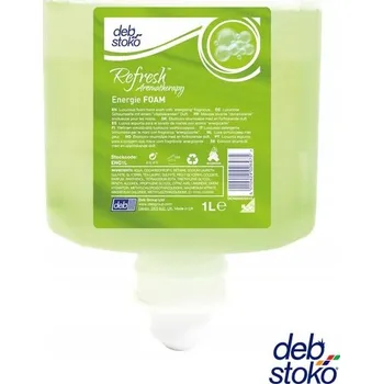 Koupelová kosmetika Pěnové mýdlo Deb Energie náhradní náplň 1000 ml