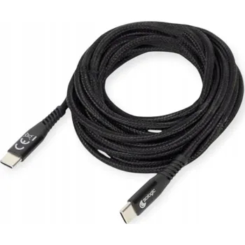 Datový kabel Kabel Sologic USB typ C - USB typ C 3 m černý
